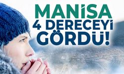 Manisa'da sıcaklık 4 dereceye kadar düştü! İşte meteoroloji verileri...