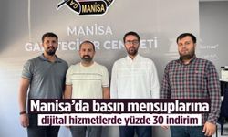 Manisa'da gazetecilere dijital destek! Hizmetlerde yüzde 30 indirim…