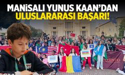 Manisalı Öğrenci Yunus Kaan Yılmaz Dünya Altıncısı Oldu