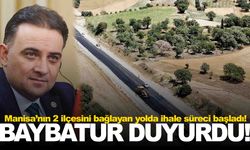 Manisa’nın 2 ilçesini bağlayan yolda ihale süreci başladı!