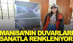 Manisa’nın duvarları sanatla renkleniyor
