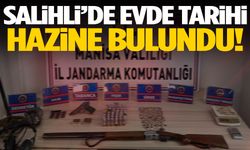 Salihli’de evde tarihi hazine!