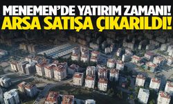 Menemen’de yatırım fırsatı! Mahkemeden satılık 10 kat imarlı arsa...