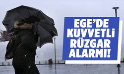 Ege’de kuvvetli rüzgar alarmı!