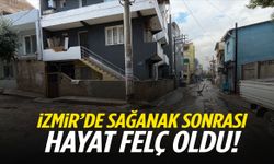 Meteoroloji uyarmıştı… İzmir yağmura teslim! Yollar göle döndü