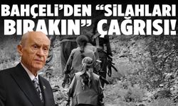 Bahçeli’den “Silahları bırakın” çağrısı!