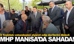 MHP Manisa İl Teşkilatı vatandaşlarla buluştu