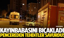 Kayınbabasını yaralayan genç 4 saat boyunca polise zor anlar yaşattı