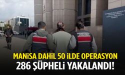 Operasyonlar Manisa’ya da uzandı: 286 FETÖ’cü yakalandı!