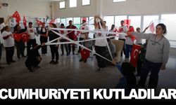 Özel çocuklar Cumhuriyet coşkusunu doyasıya yaşadı