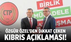 Özgür Özel'den dikkat çeken KKTC çıkışı
