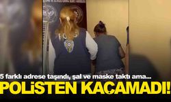Dolandırıcılıktan aranan kadın kıskıvrak yakalandı