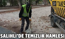 Salihli belediyesinden temizlik hamlesi