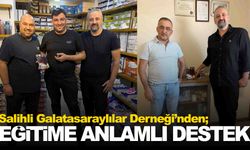 Salihli Galatasaraylılar Derneği’nden anlamlı destek… 15 öğrenciye burs sağlandı