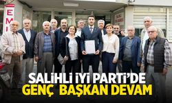Salihli İYİ Parti'de Osman Özen güven tazeledi