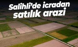 Salihli'de tarım arazisi icradan satışa çıkarıldı