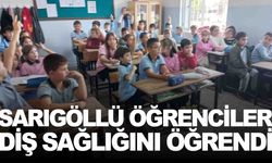 Sarıgöl’de ilkokul öğrencilerine ağız ve diş sağlığı eğitimi