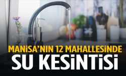 Şebeke arızası, boru patlağı, depo bağlantısı! Manisa’nın 4 ilçesinde sular kesildi…