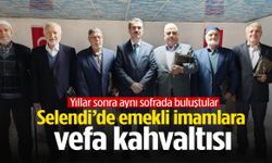 Selendi’de emekli imamlara vefa kahvaltısı