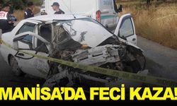 Manisa’da otomobil ile kamyonet kafa kafaya çarpıştı: 1 ölü, 2 yaralı