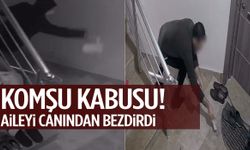 Skandal olay… Komşularının kapısına hayvan dışkısı ve kızartma yağı bıraktı!