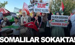 Somalılar Filistin için sokağa çıktı!