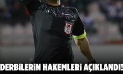Derbi haftasının hakemleri açıklandı!