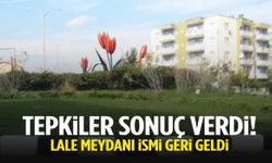 Tepkiler sonuç verdi! Lale Meydanı ismi geri geldi…