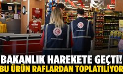 Bakanlık uyardı: Bu ürün raflardan toplatılıyor