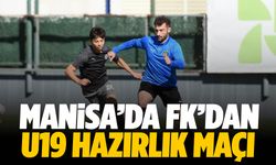 Manisa FK, U19 takımıyla hazırlık maçı yaptı