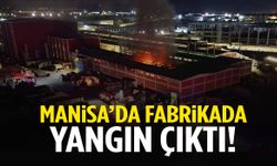 Turgutlu OSB’de alevler yükseldi! Fabrikada yangın çıktı…
