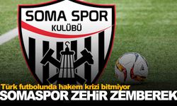 Türk futbolunda hakem krizi bitmiyor… Somaspor’dan hakem tepkisi