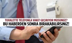 Tuvalette telefonla vakit geçiriyor musunuz? Bu haberi okuduktan sonra bırakabilirsiniz!