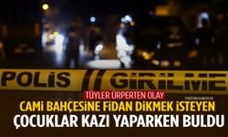 Tüyler ürperten olay… Cami bahçesine fidan dikmek isteyen çocuklar kazı yaparken buldu!