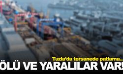 Son dakika… Tuzla Tersanesi’nde patlama