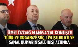 Ümit Özdağ Manisa’da konuştu: “Türkiye organize suç, uyuşturucu ve sanal kumarın saldırısı altında!”