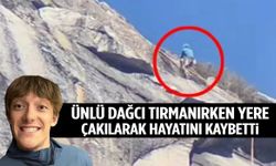 Ünlü dağcı tırmanırken yere çakılarak hayatını kaybetti! Canlı yayında…