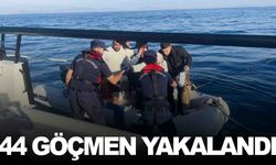 İzmir açıklarında düzensiz göçmen operasyonu… 44 göçmen yakalandı