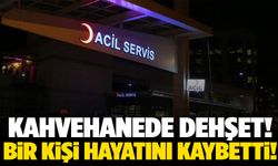Kahvehanede korkunç anlar: Tüfekli saldırgan bir kişiyi öldürdü