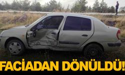 Uşak’ta otomobil ile hafif ticari araç çarpıştı: Yaralılar var!