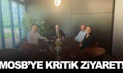 Vali Özkan’dan MOSB’ye ziyaret… Masada önemli konular vardı!