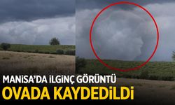 Manisa’da ilginç görüntü: Bulutlarda insan yüzü görüldü
