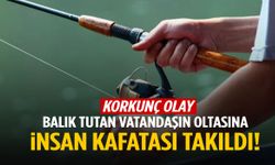 Yer: İzmir! Balık oltasına insan kafatası takıldı…