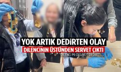 Zabıta say say bitiremedi… Dilencinin üzerinden 67 çeyrek altın çıktı!