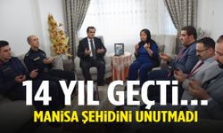 14 yıl geçti… Manisa şehidini unutmadı!