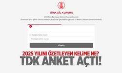2025 yılını özetleyen kelime ne? TDK anket açtı