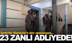 İzmir’de “Saraçlar” operasyonu: 1,8 milyar liralık para hareketi ortaya çıktı, 23 şüpheli adliyede