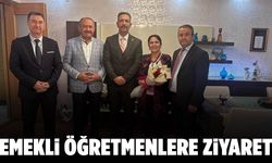 Emekli öğretmenlere vefa ziyareti