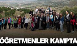 24 Kasım’da öğretmenler için kamp... Manisa’da 61 öğretmen bir araya geldi
