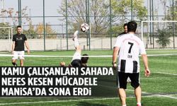 3. Kamu Spor Oyunları Ege Grup Müsabakaları Manisa’da nefes kesti